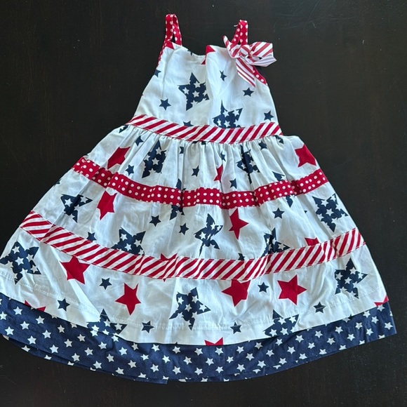 Jessica Ann Other - Jessica Ann Red and White Tiered Ruffled Sundress